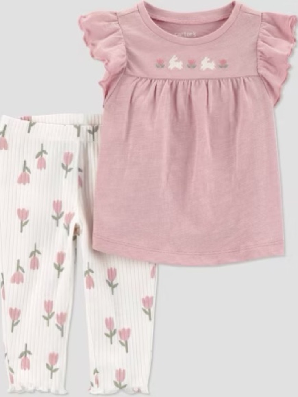 Carter's Mauve Short Sleeve Baby Top